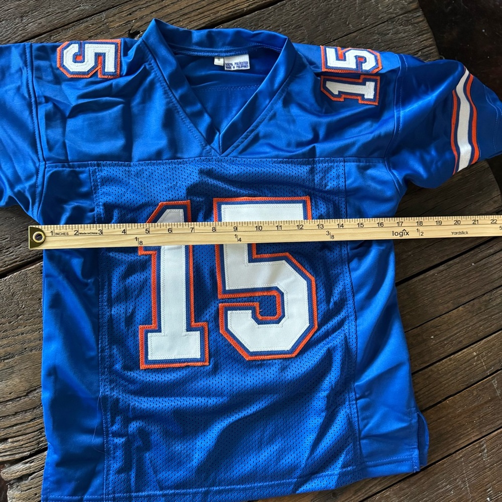SOLD Tim Tebow #15 Florida Gators Blue Orange Football Jersey Youth Kids Boys - Picture 8 of 8